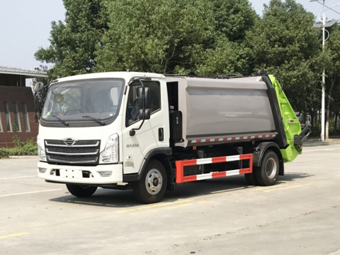 福田壓縮式垃圾車
