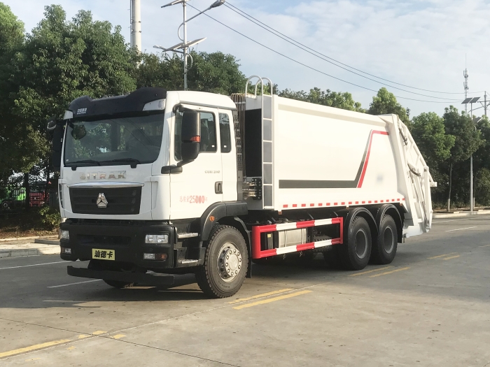 福田汕德卡壓縮式垃圾車