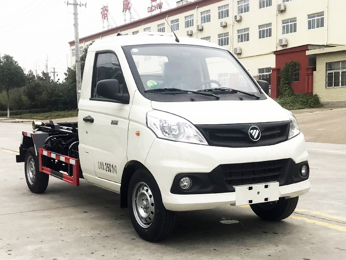 福田時(shí)代祥菱車廂可卸式垃圾車