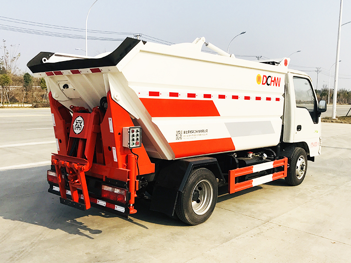 江淮康鈴X1后掛桶式垃圾車(chē)