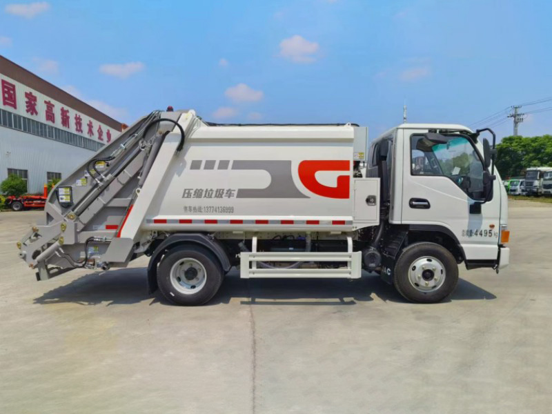 江淮藍(lán)牌壓縮垃圾車