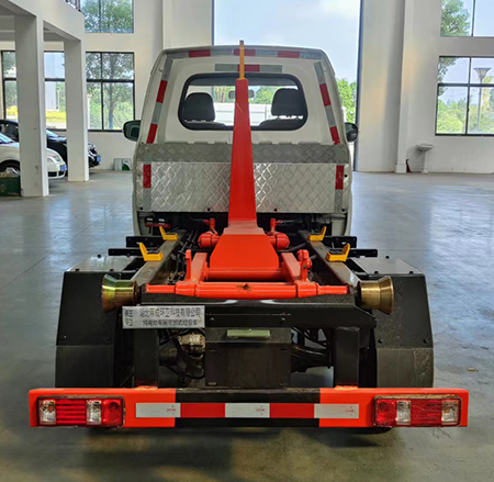 長安純電動(dòng)車廂可卸式垃圾車