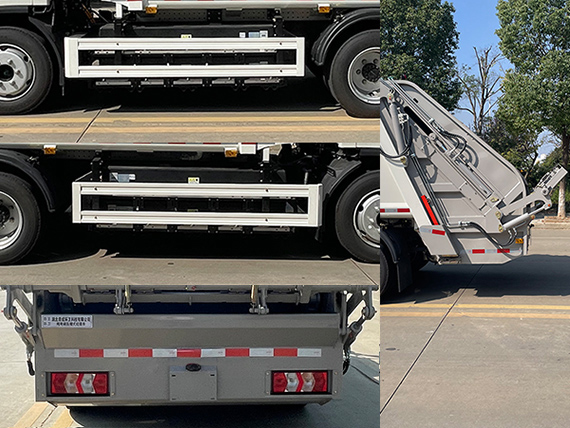 帝王環(huán)衛(wèi)牌HDW5120ZYSJHBEV型純電動(dòng)壓縮式垃圾車(chē)